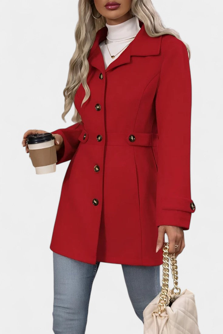 Renata | Tailored Belted Coat