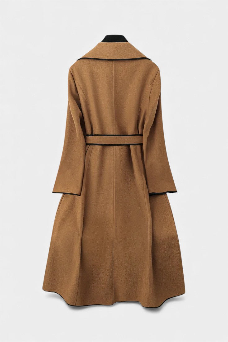 Marguerite | Belted Longline Coat