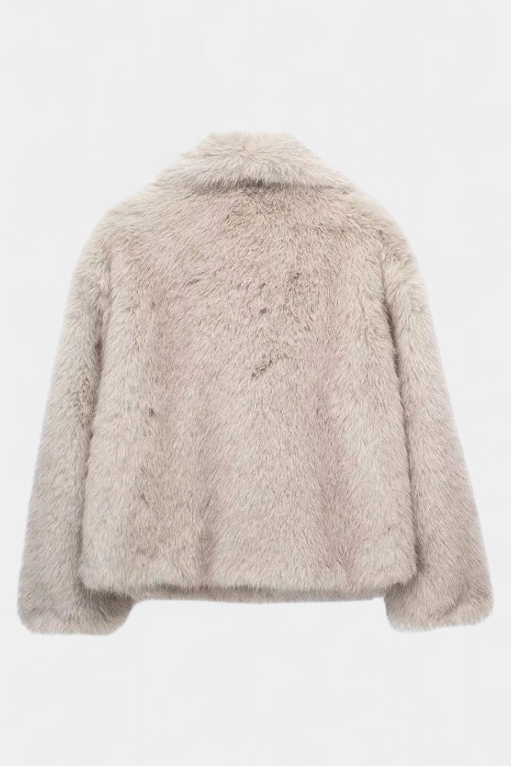 Lauren | Plush Oversized Statement Coat