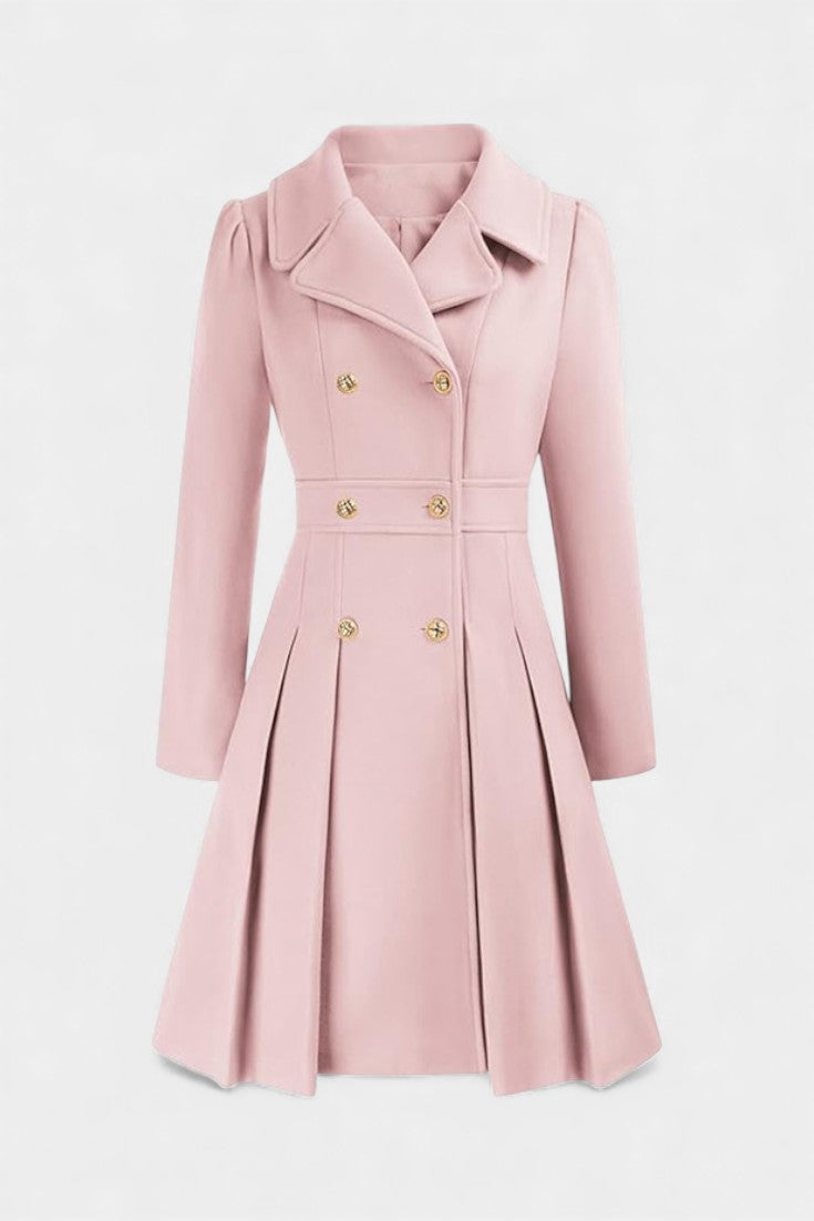 Ottilie | Double-Breasted A-Line Coat