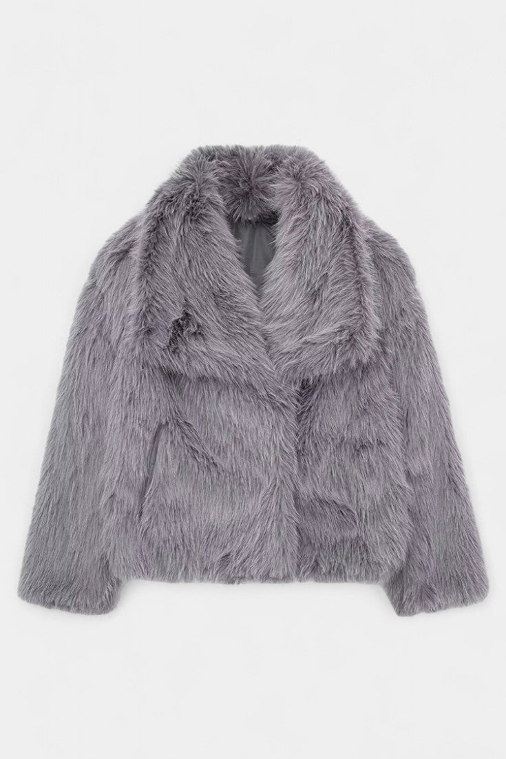Lauren | Plush Oversized Statement Coat