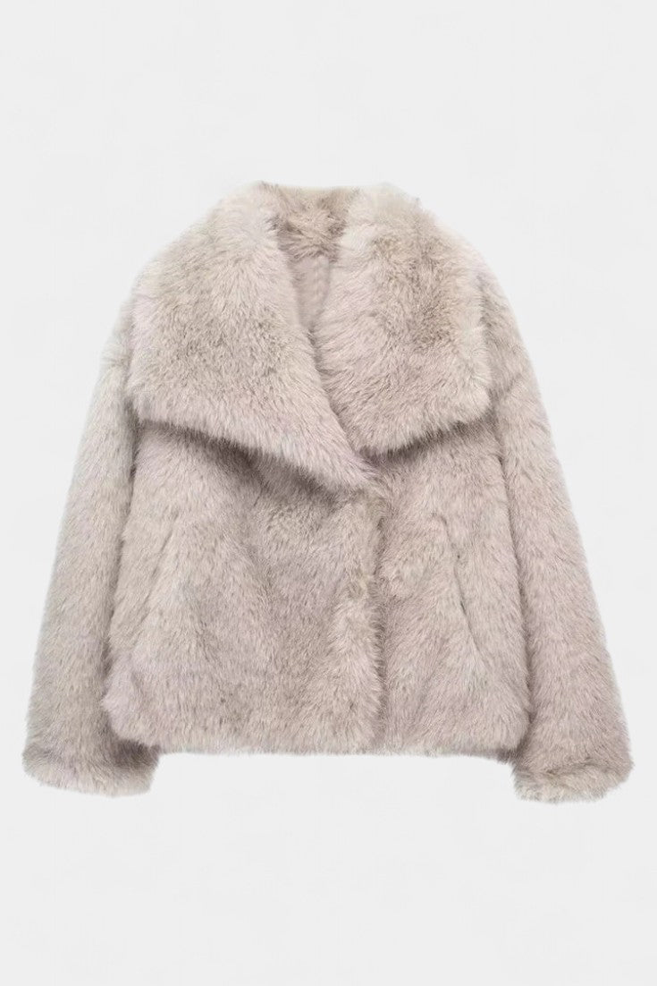 Lauren | Plush Oversized Statement Coat