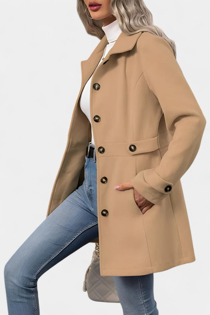 Renata | Tailored Belted Coat
