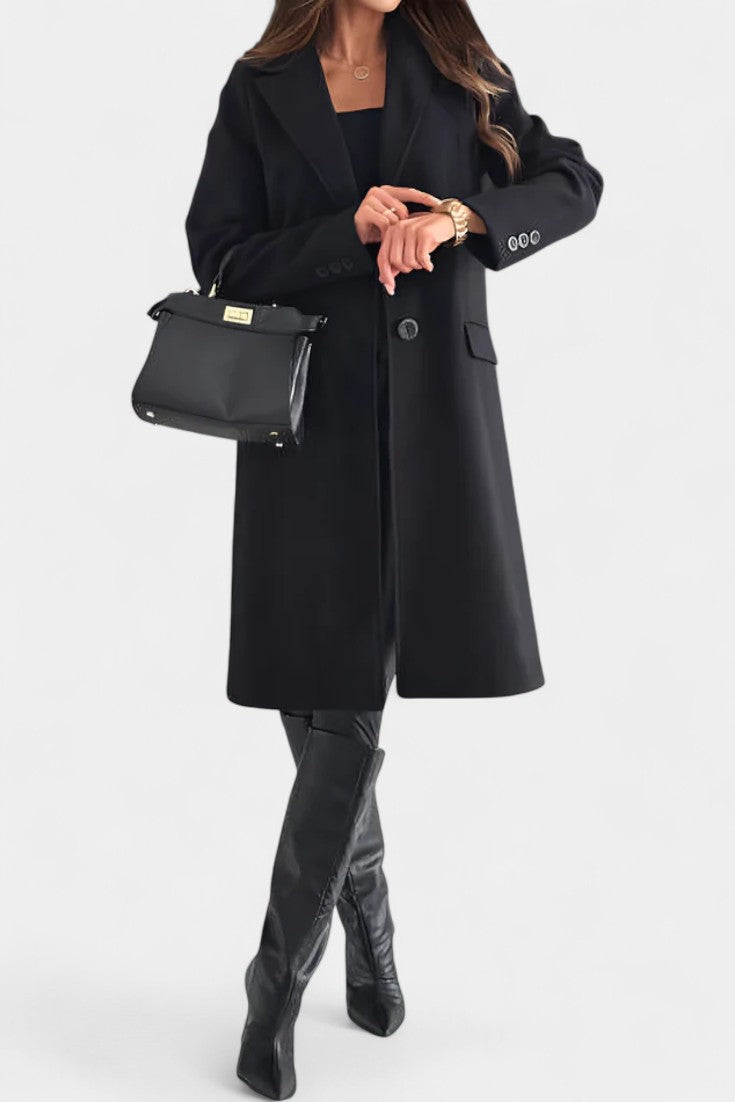 Vivienne | Tailored Mid-Length Coat