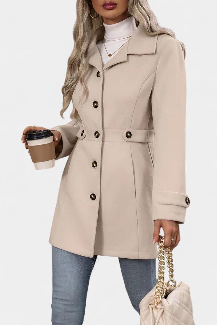 Renata | Tailored Belted Coat