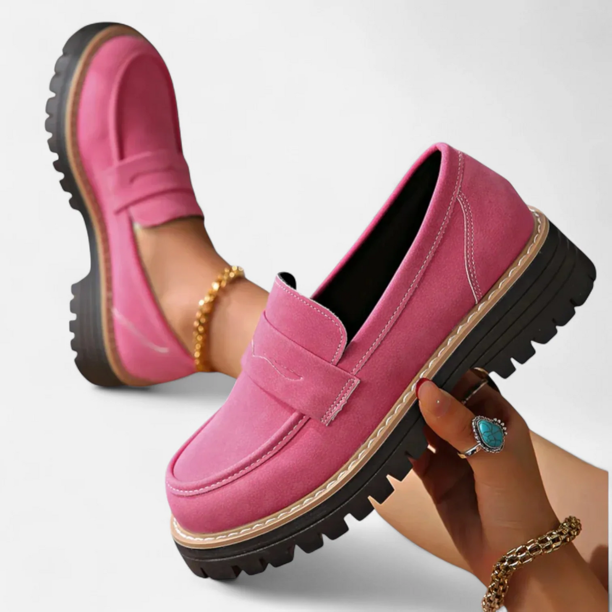 June | Chunky Sole Loafers