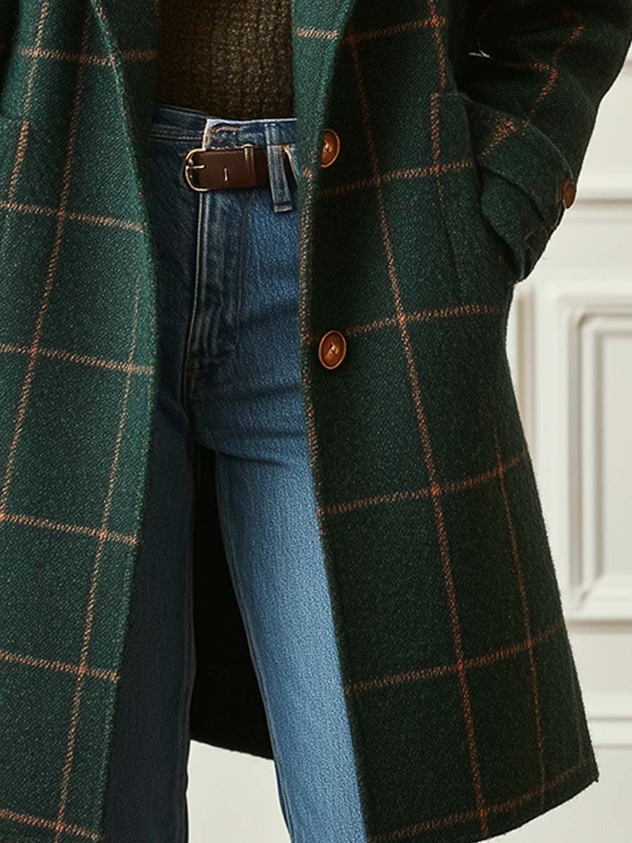 Kensington Check Coat