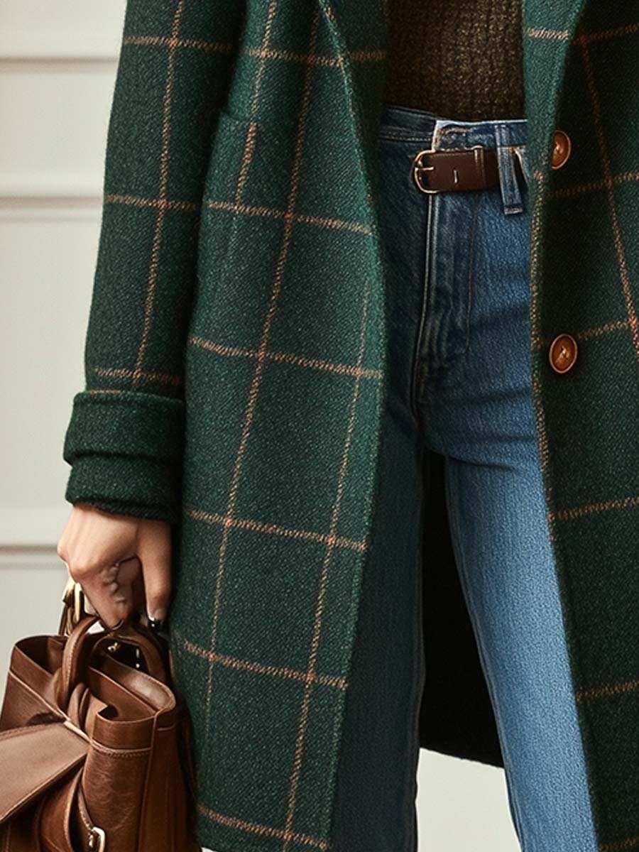 Kensington Check Coat