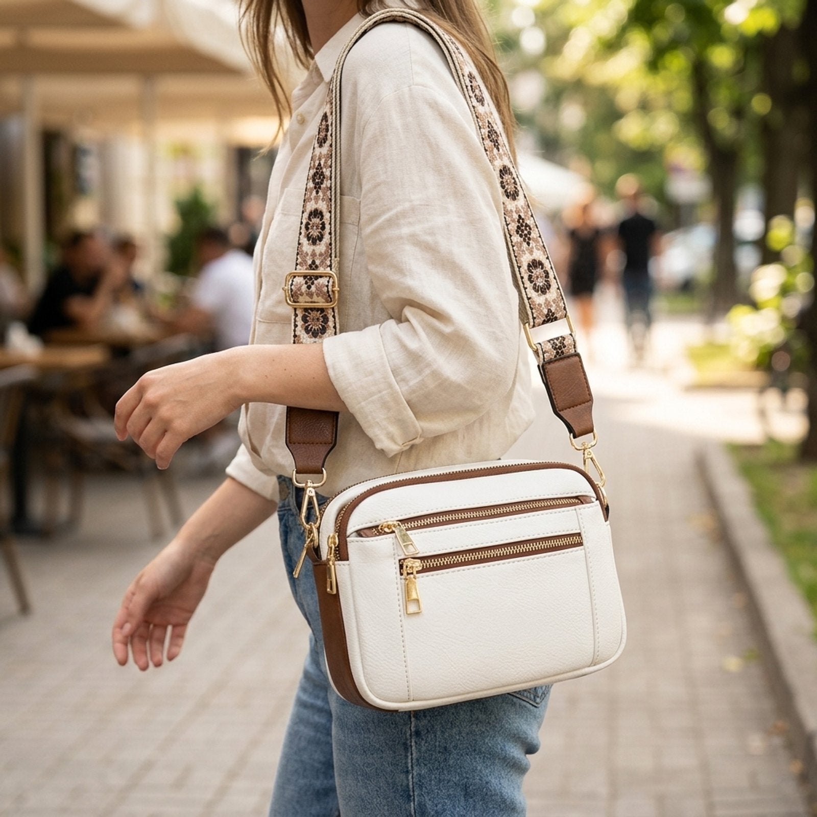 Eira™ – Adjustable Strap Crossover Bag