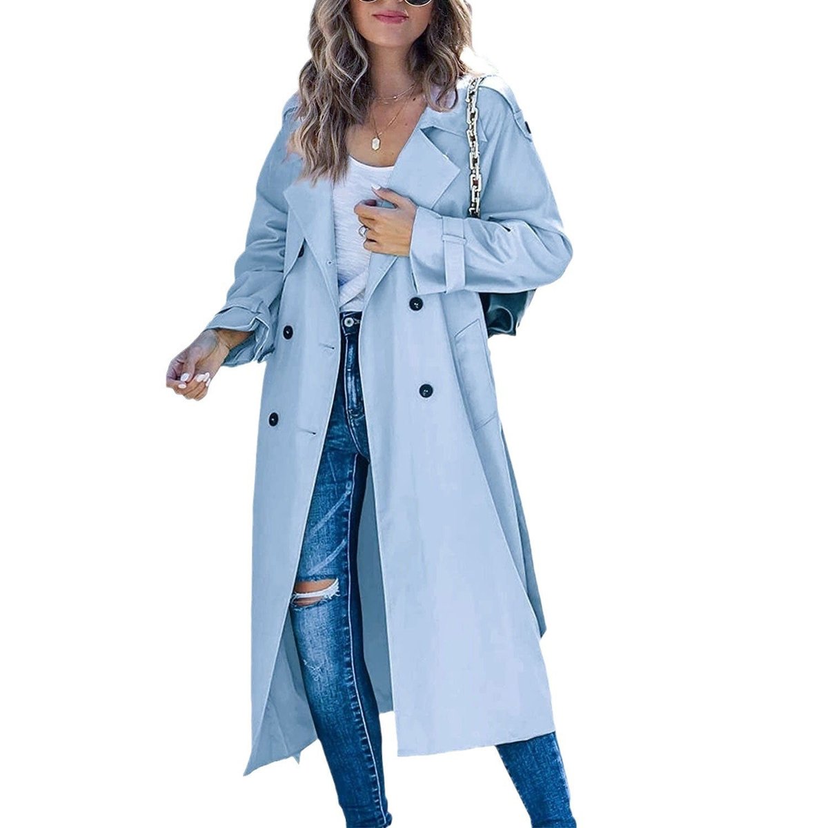 Camilla | Belted Longline Trench Coat