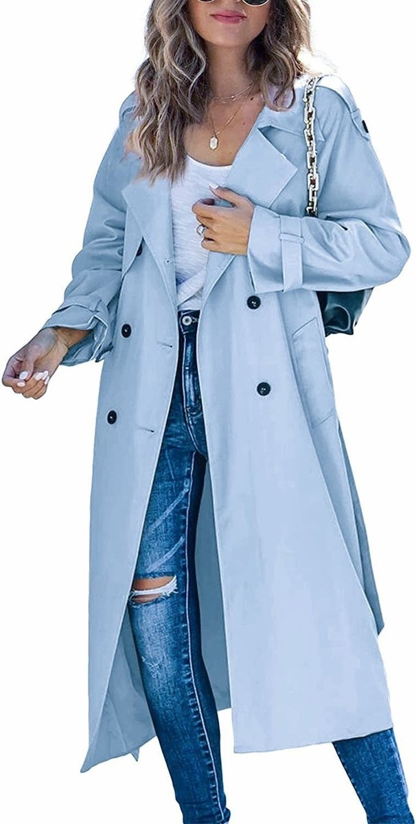Camilla | Belted Longline Trench Coat