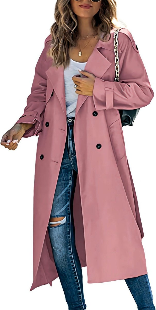 Camilla | Belted Longline Trench Coat
