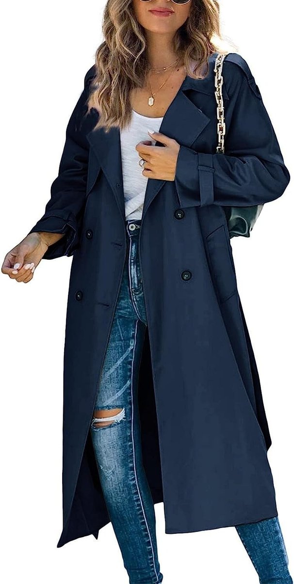 Camilla | Belted Longline Trench Coat