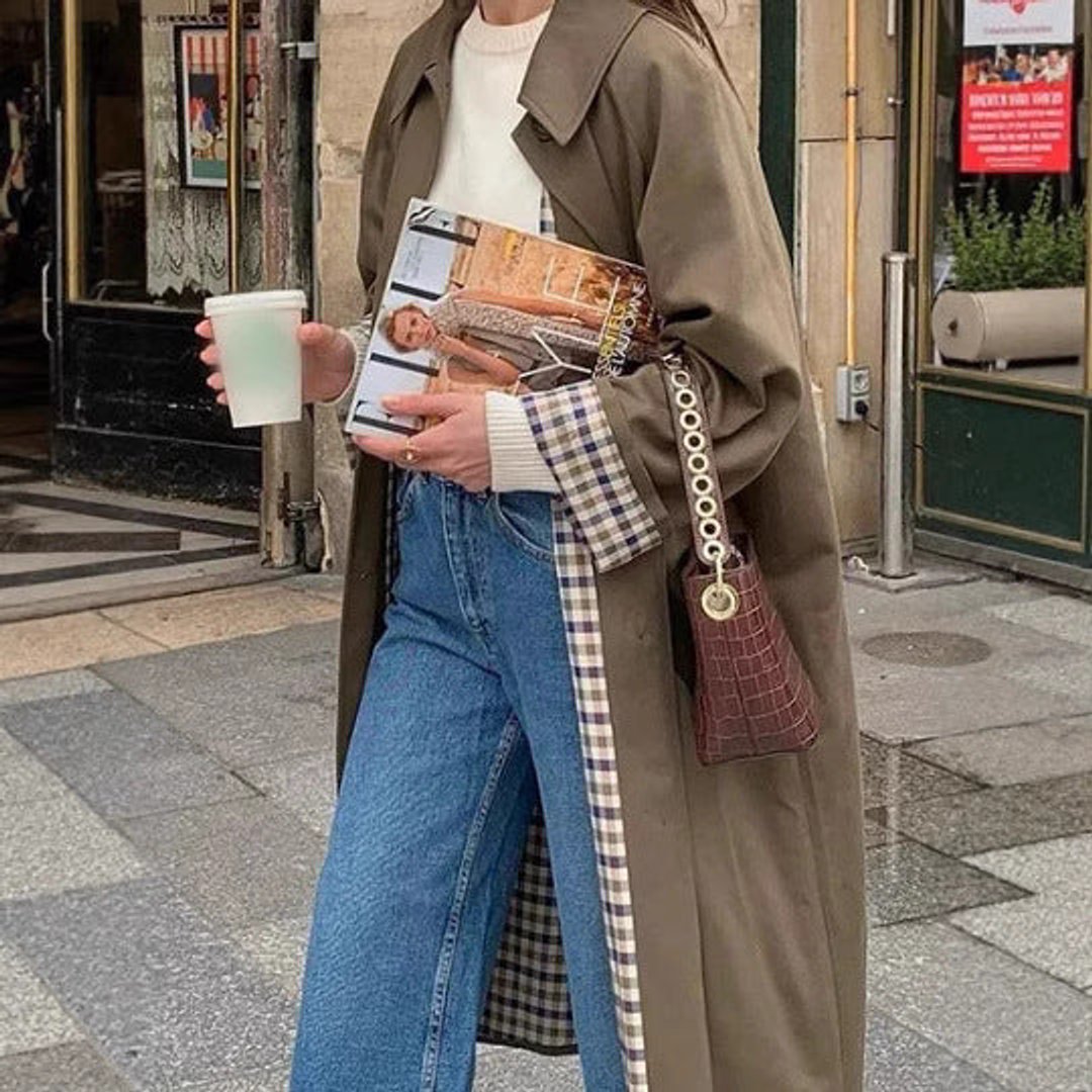 Lucia | Refined Oversized Long Trench Coat